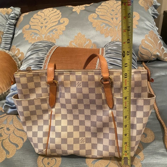 Louis Vuitton Damier Azur Totally Purse PM with original receipt - Picture 11 of 15